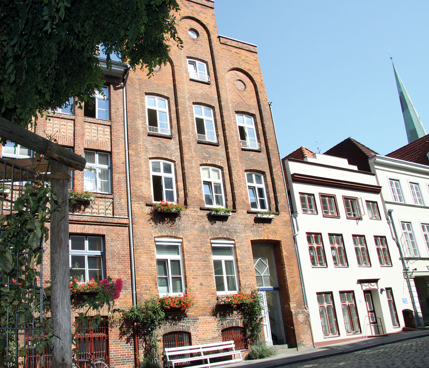 Wohneinrichtung Wichernhaus in der Lübecker Innenstadt.